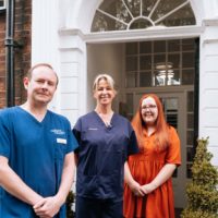 Members of our fantastic team at Veincentre Leeds, our varicose vein and thread vein treatment centre in Leeds